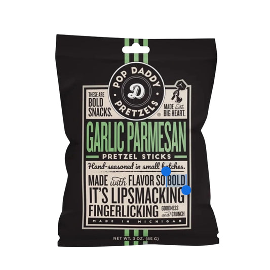 Pop Daddy Garlic Parmesan Pretzels