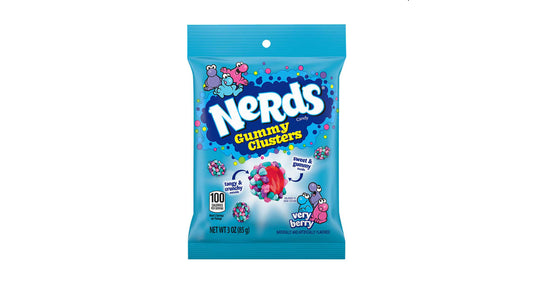 Nerds Gummy Clusters Very Berry 3 oz Bag