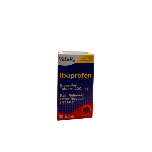 Ibuprofen Tablets 200mg 30 ct