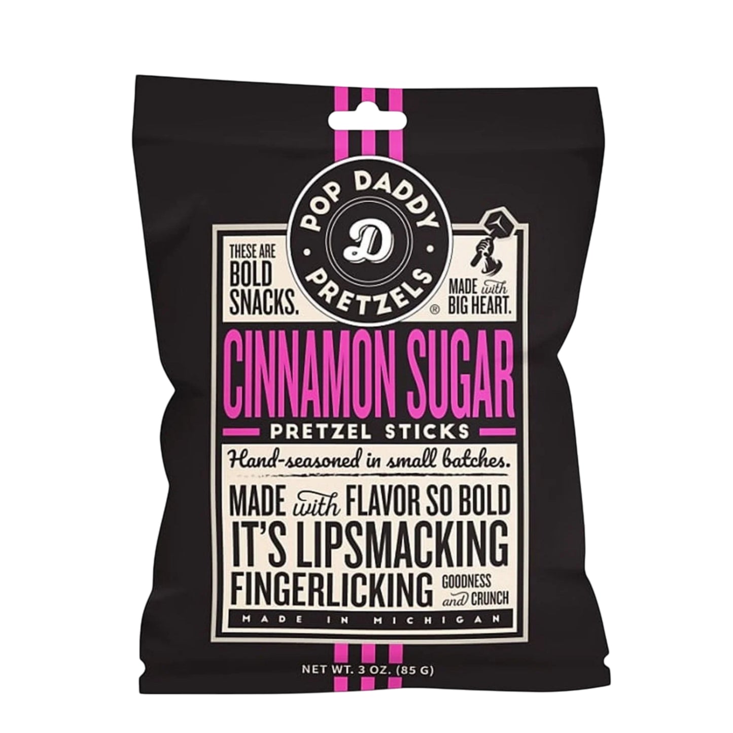 Pop Daddy Cinnamon Sugar Pretzels